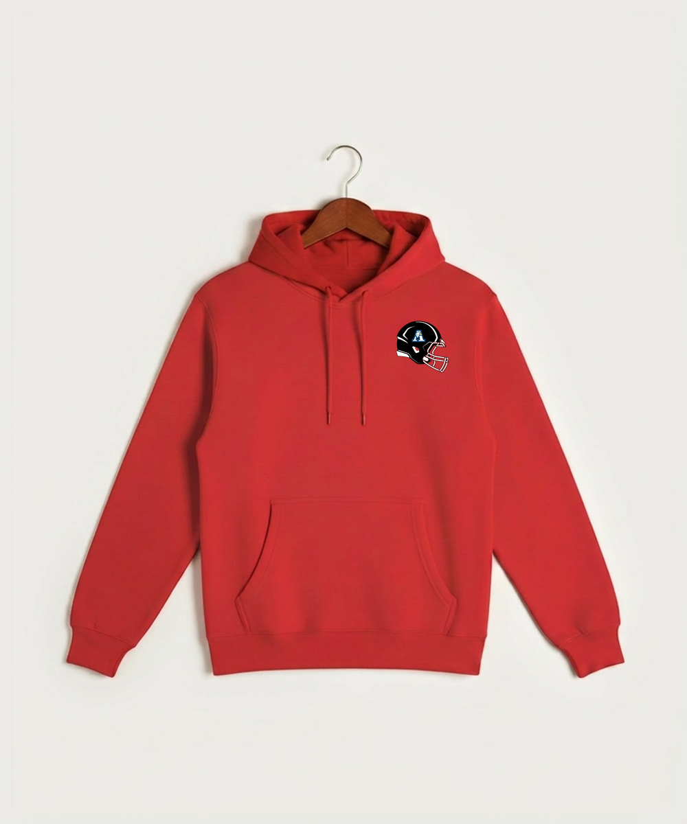 Apollo High School Football (Boys) - Red Hoodie Value - Left Chest
