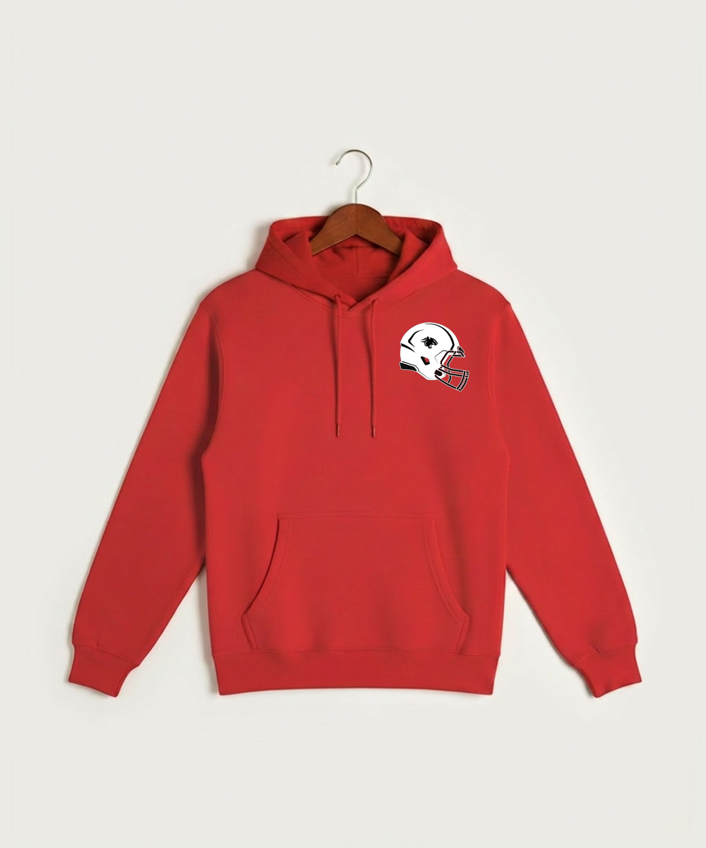 Nrheg Panthers High School Football (Boys) - Red Hoodie Value - Left Chest