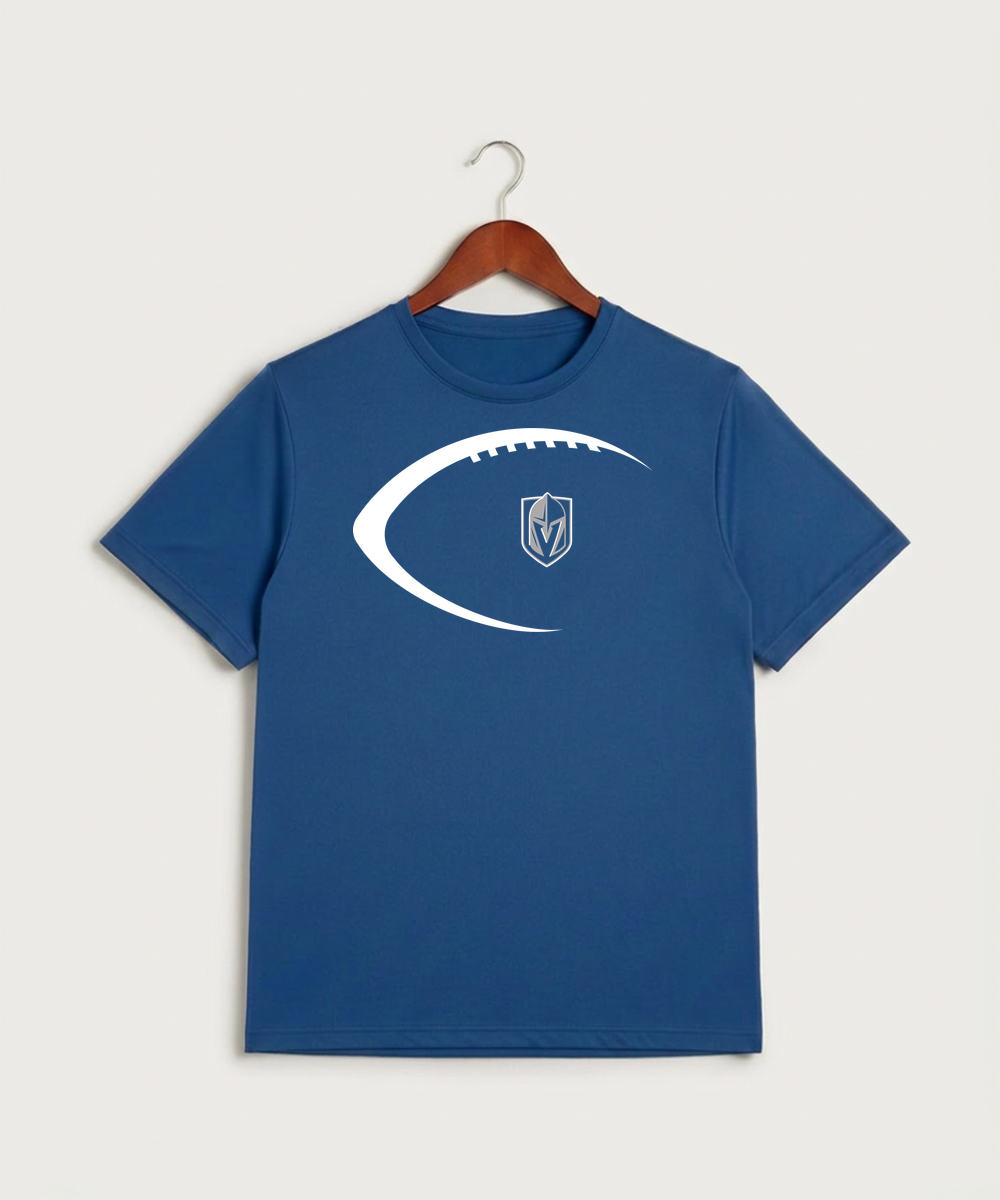 Lake Crystal-Welcome-Memorial High School Football (Boys) - Royal Sport-Tek PosiCharge Competitor Tee. ST350