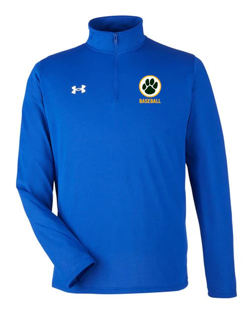 Ashwaubenon High School Baseball (Boys) - Royal/ White Men's Team Tech™ Quarter-Zip Pullover