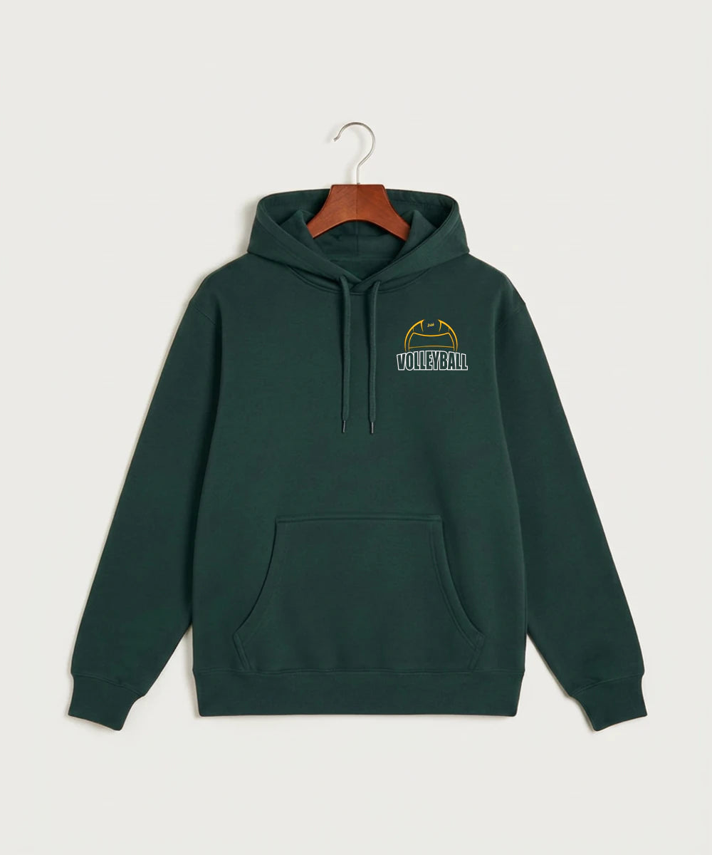 Rosemount High School Volleyball (Girls) - Sport Green Hoodie Value - Left Chest