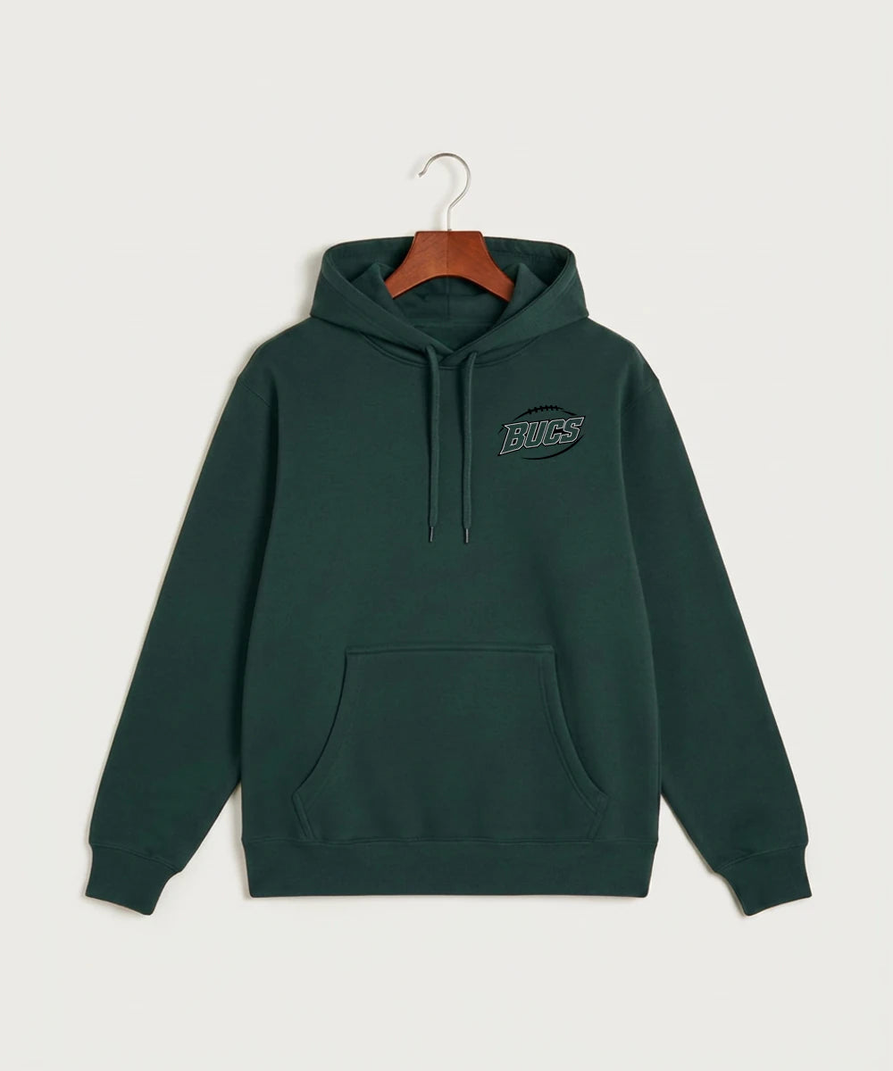 Waterville-Elysian-Morristown High School Football (Boys) - Sport Green Hoodie Value - Left Chest