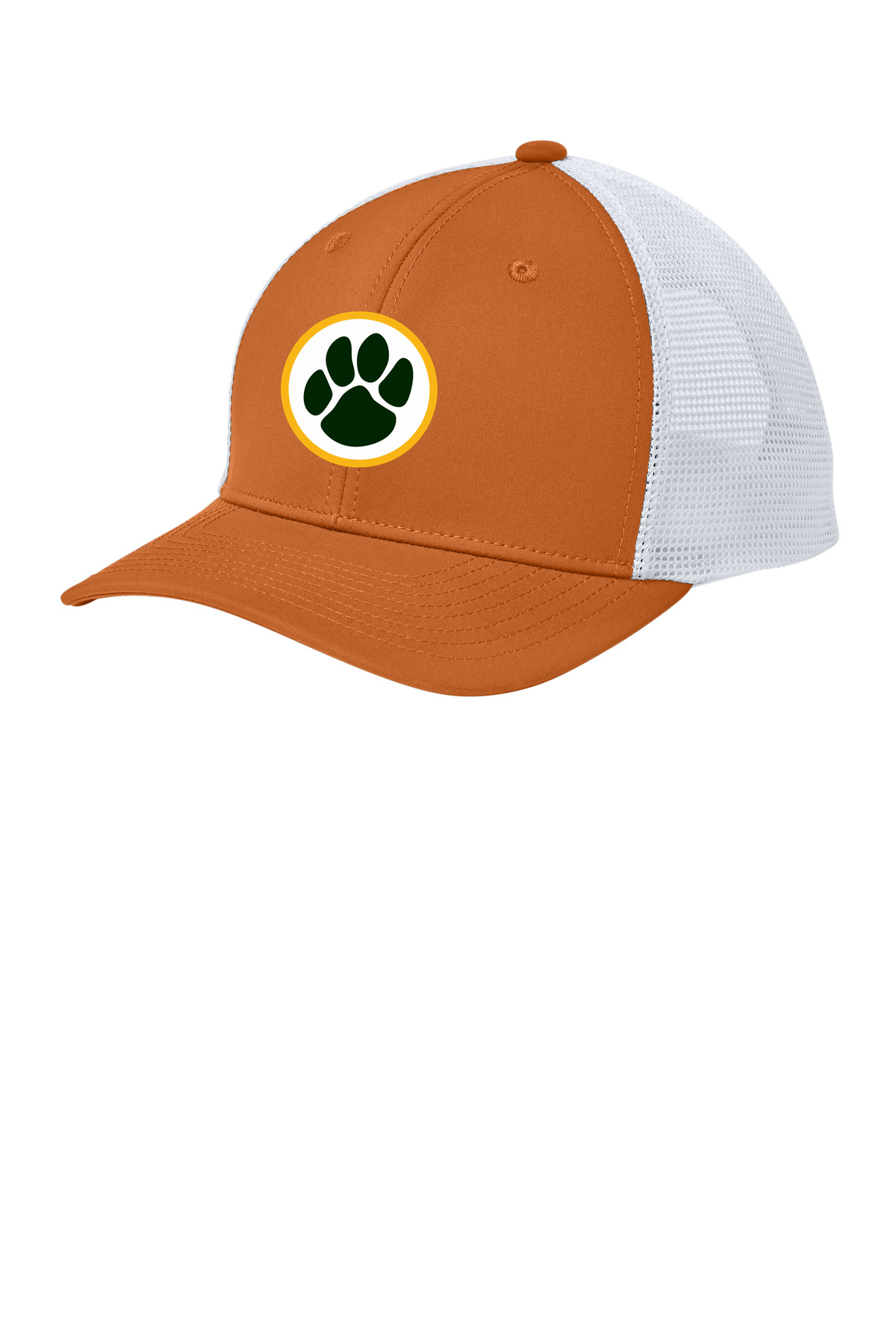 Ashwaubenon High School Football (Boys) - Texas Orange/ White Sport-Tek Club Trucker Cap STC46