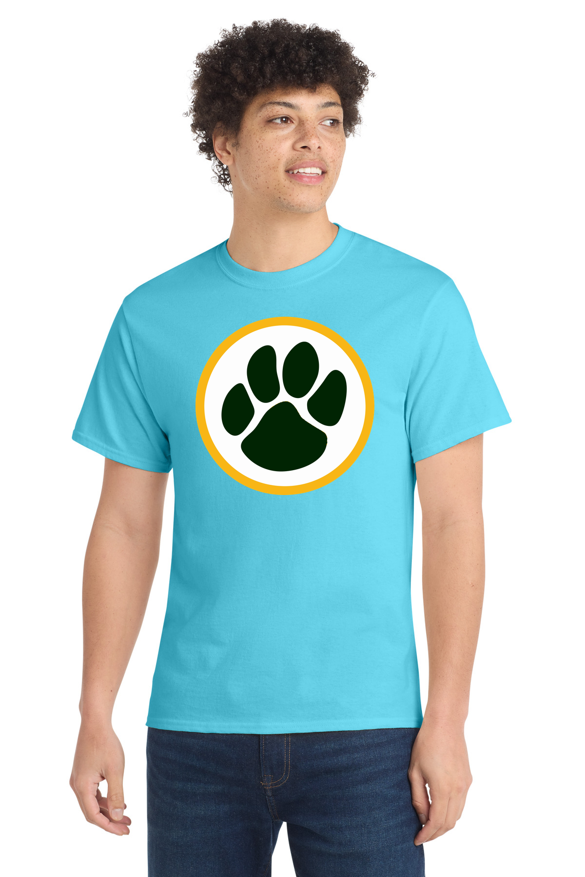 Ashwaubenon High School Football (Boys) - Tidal Wave Port & Co Core Cotton Tee. PC54