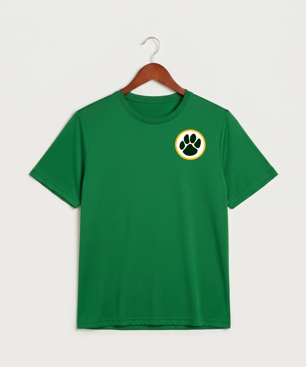 Ashwaubenon High School Football (Boys) - True Kelly Green Sport-Tek PosiCharge Competitor Tee. ST350