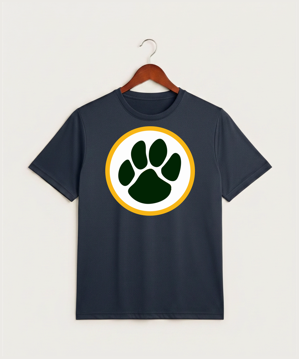 Ashwaubenon High School Football (Boys) - True Navy Heather Sport-Tek PosiCharge Competitor Tee. ST350