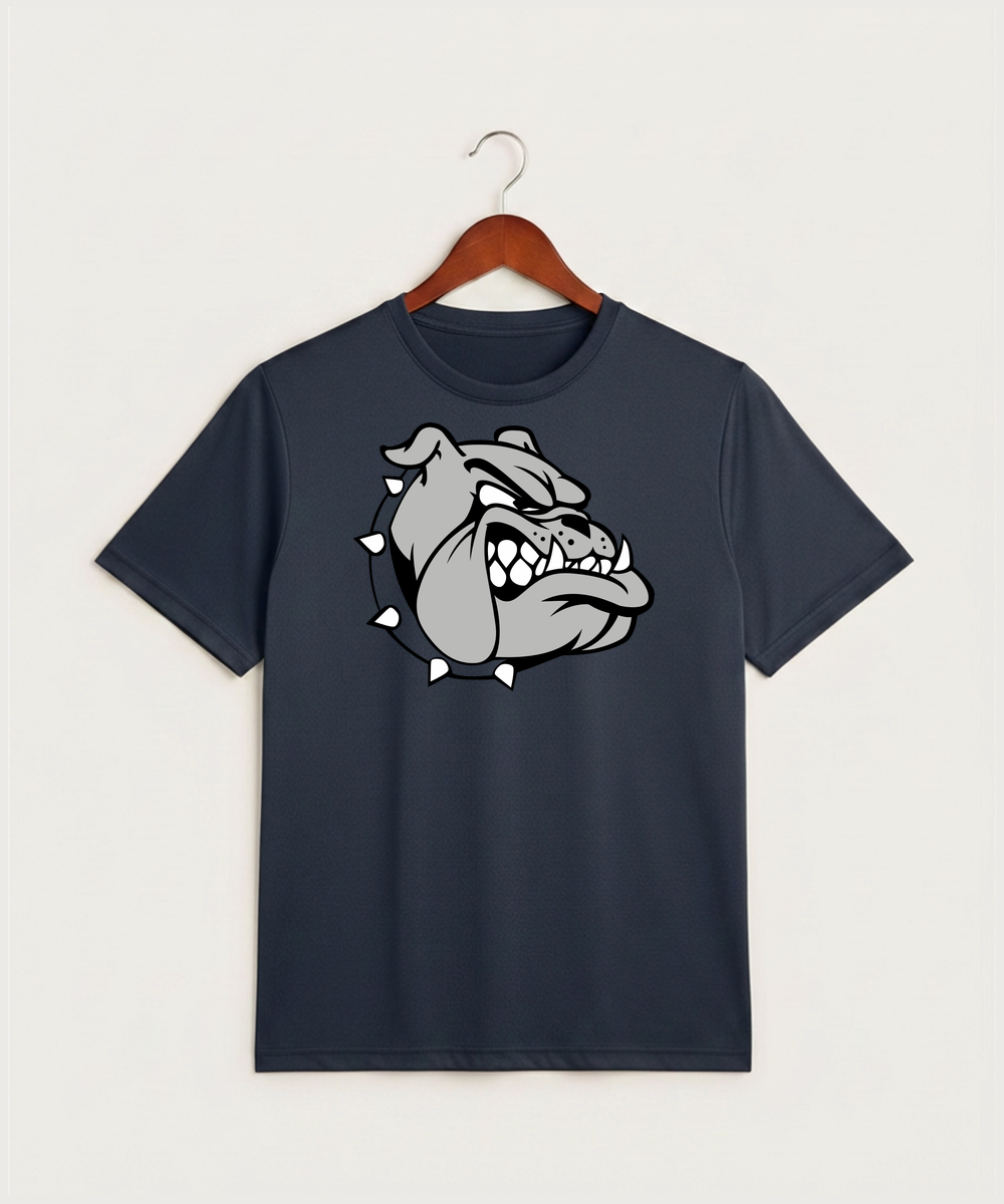 Sargent County High School Football (Boys) - True Navy Heather Sport-Tek PosiCharge Competitor Tee. ST350