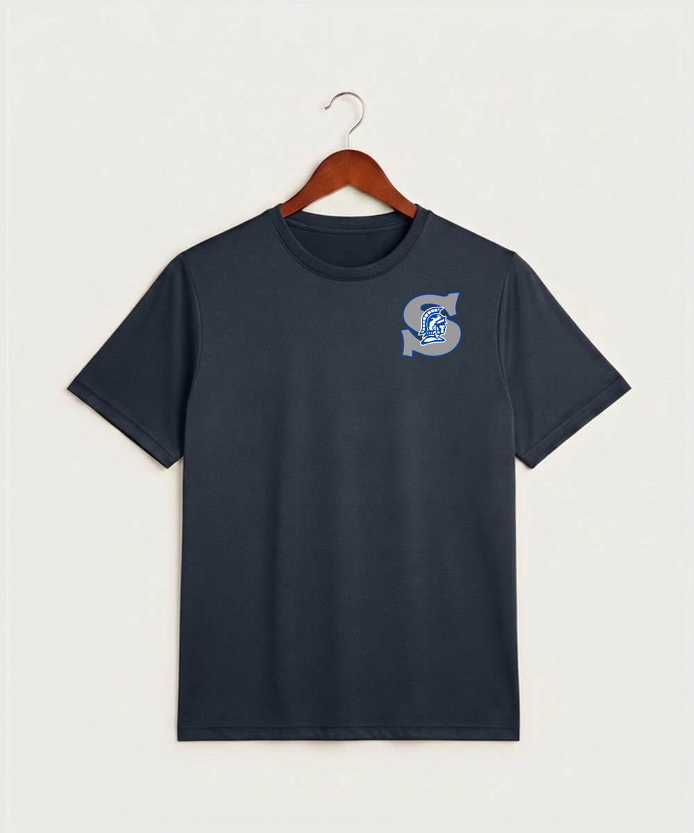 Green Bay Southwest High School Volleyball (Girls) - True Navy Heather Sport-Tek PosiCharge Competitor Tee. ST350