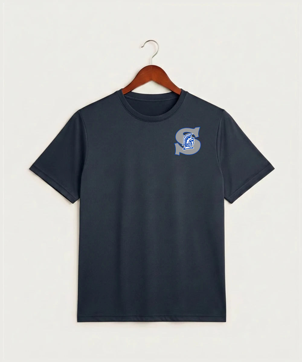 Green Bay Southwest High School Volleyball (Girls) - True Navy Heather Sport-Tek PosiCharge Competitor Tee. ST350