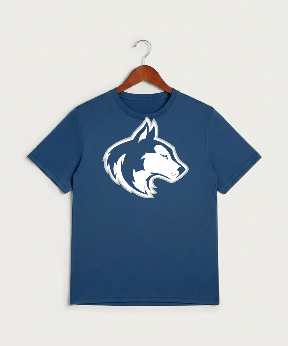 Owatonna High School Volleyball (Girls) - True Royal Heather Sport-Tek PosiCharge Competitor Tee. ST350