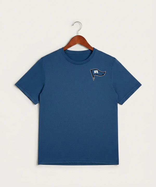 Red Lake County Central Football (Boys) - True Royal Heather Sport-Tek PosiCharge Competitor Tee. ST350