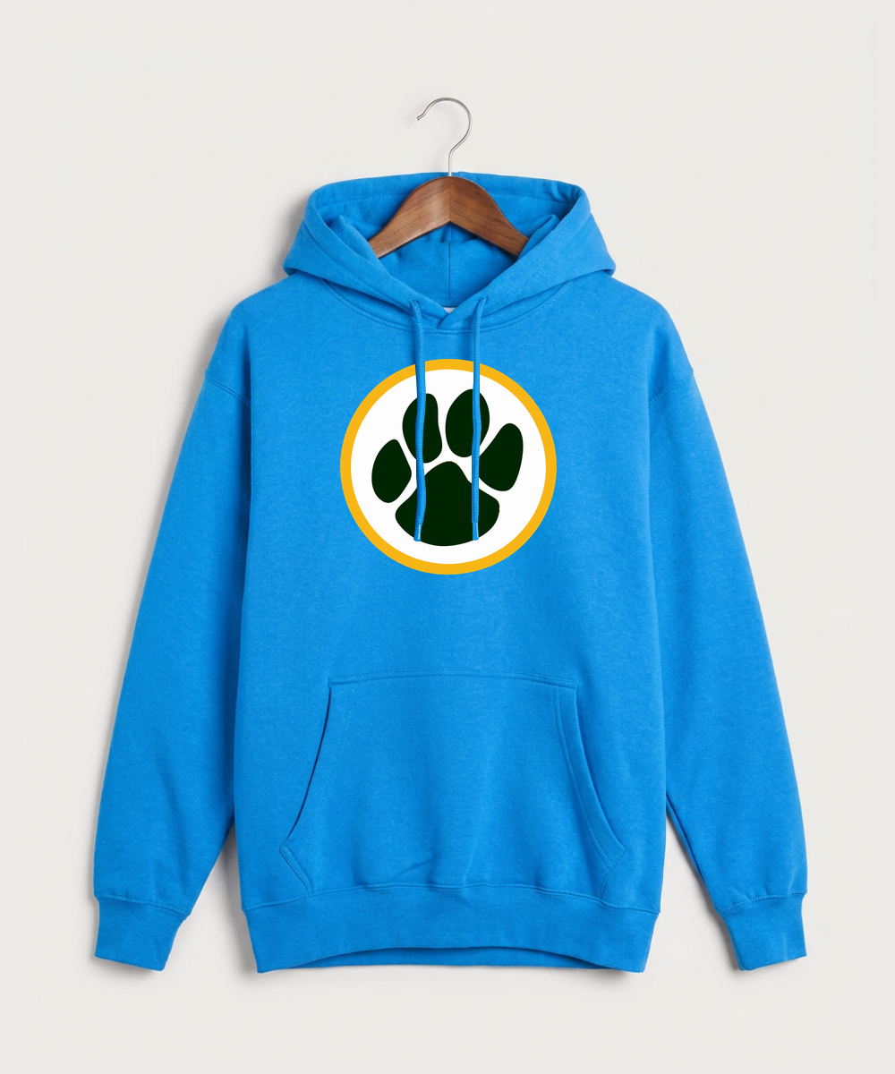 Ashwaubenon High School Football (Boys) - True Royal Hoodie Value - Full Front