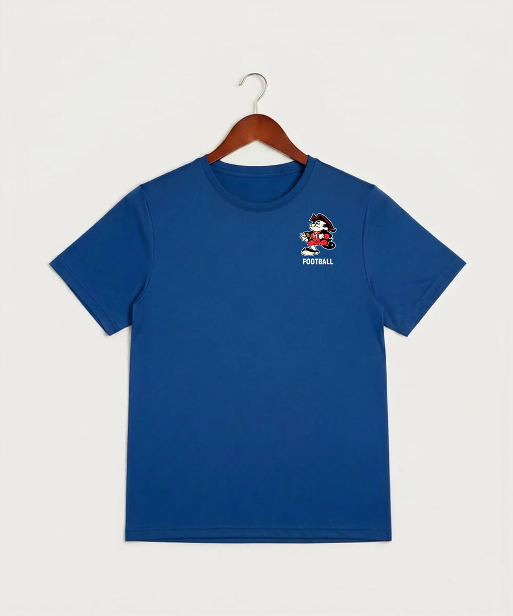 John Marshall High School Basketball (Boys) - True Royal Sport-Tek PosiCharge Competitor Tee. ST350