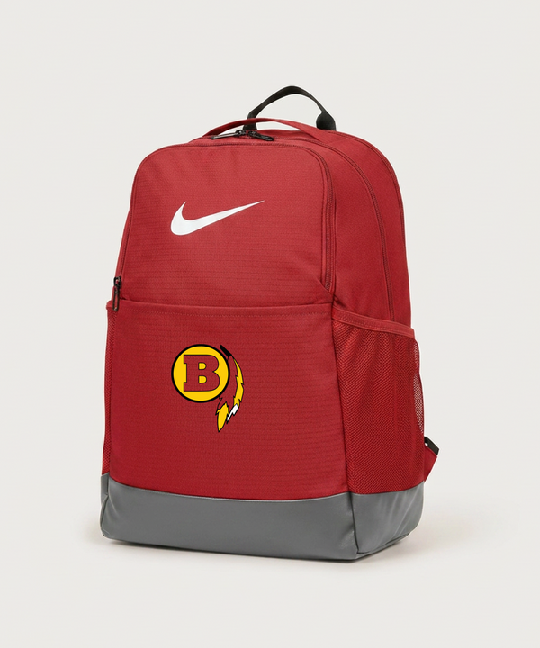 Benson High School Football (Boys) - University Red Nike Brasilia Medium Backpack NKDH7709
