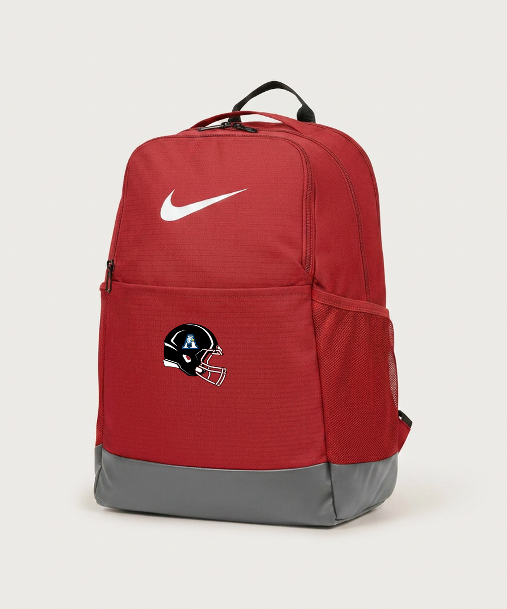 Apollo High School Football (Boys) - University Red Nike Brasilia Medium Backpack NKDH7709