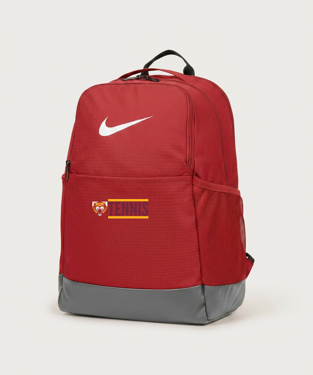 Stewartville High School Tennis (Coed) - University Red Nike Brasilia Medium Backpack NKDH7709
