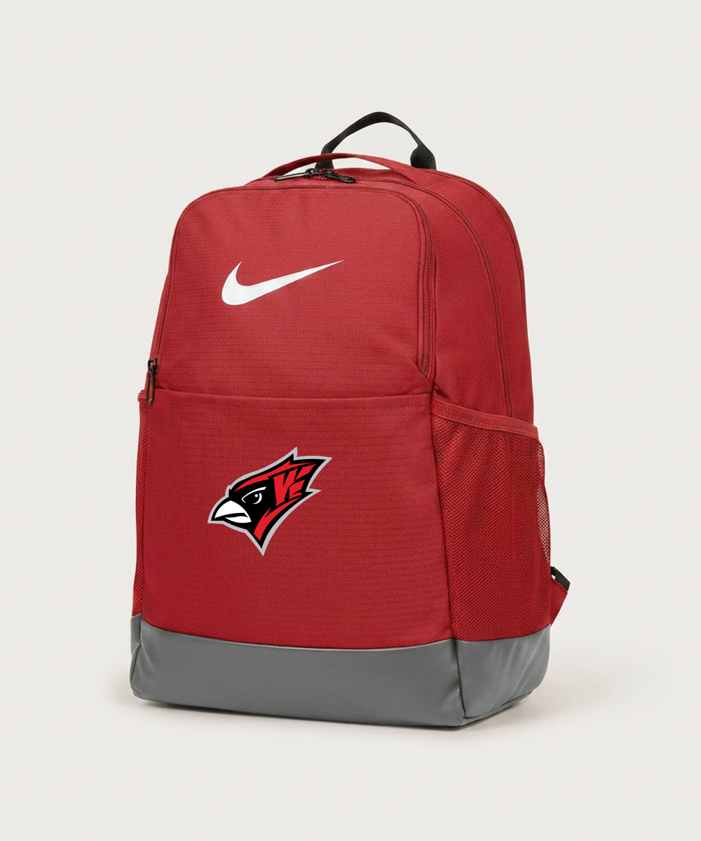 Willmar High School Athletics - University Red Nike Brasilia Medium Backpack NKDH7709