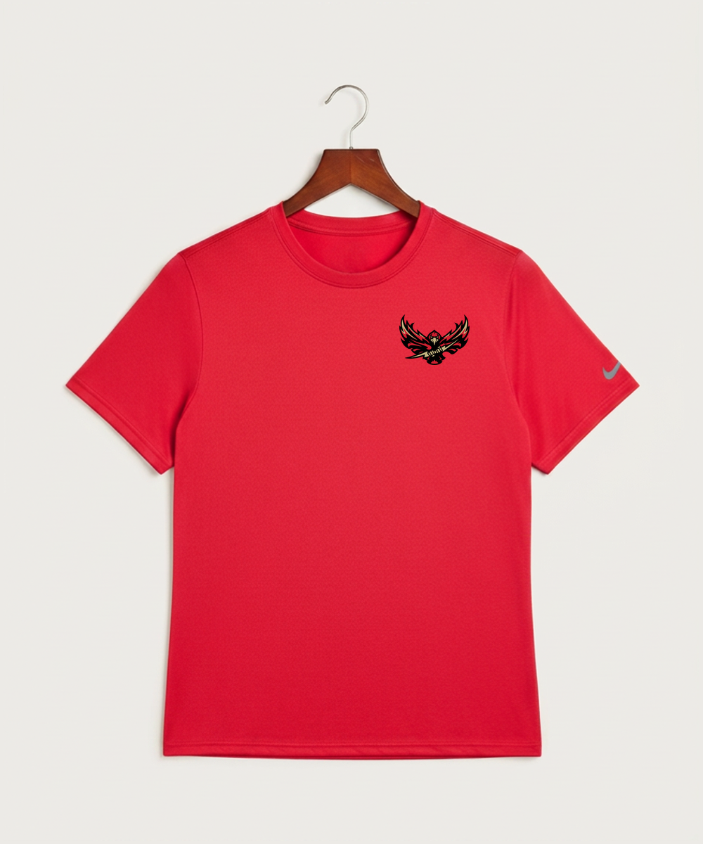 Gfw High School Football (Boys) - University Red Nike Swoosh Sleeve rLegend Tee NKDX8730