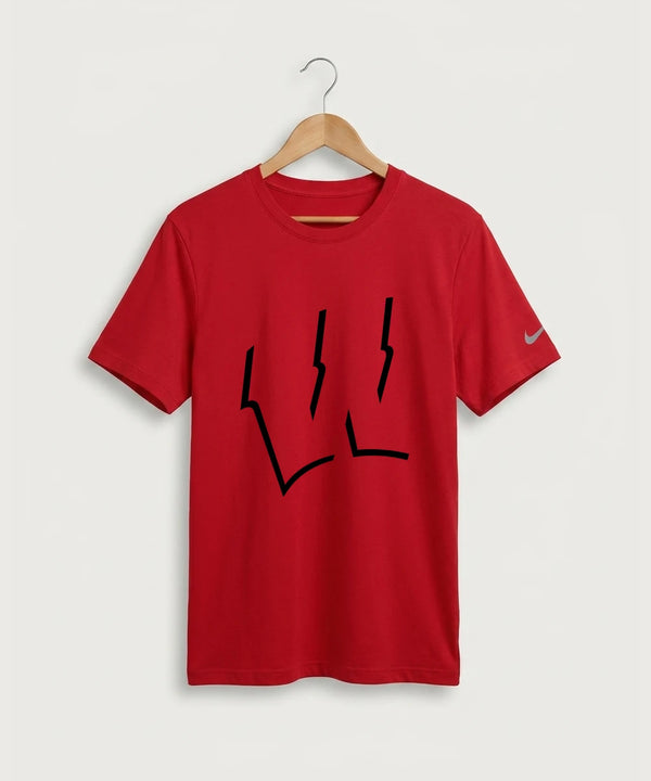 Wisconsin Hanger Test - University Red Nike Youth Swoosh Sleeve rLegend Tee NKDX8787