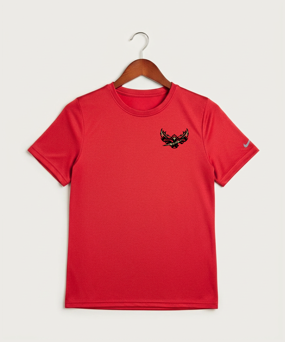 Gfw High School Football (Boys) - University Red Nike Youth Swoosh Sleeve rLegend Tee NKDX8787