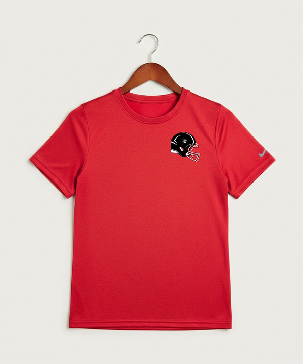 Spring Grove High School Football (Boys) - University Red Nike Youth Swoosh Sleeve rLegend Tee NKDX8787