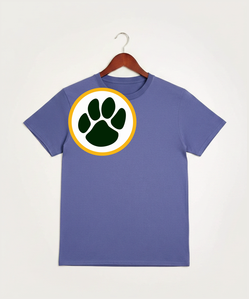 Ashwaubenon High School Football (Boys) - Violet Port & Co Core Cotton Tee. PC54