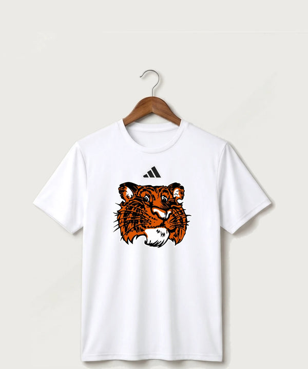 Browerville Public High School Athletics Coed - White/ Black Men's Pregame T-Shirt