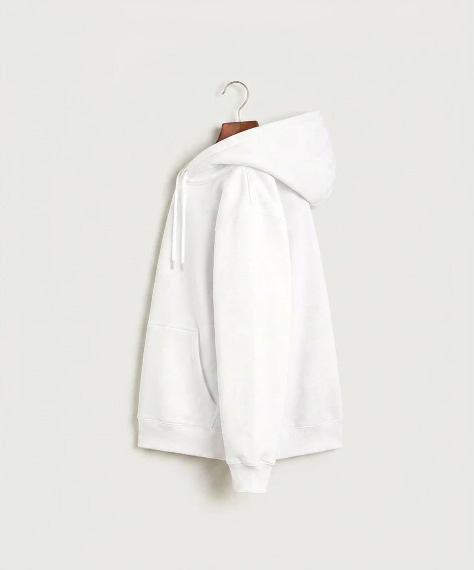 Red Wing High School Football - White Hoodie Value - Left Chest (side)