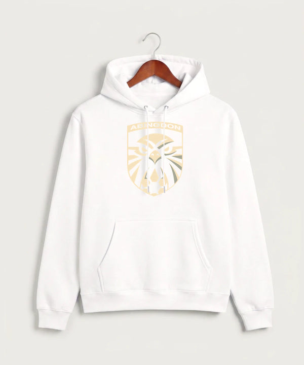 Abingdon High School Football (Boys) - White Hoodie Value - Full Front