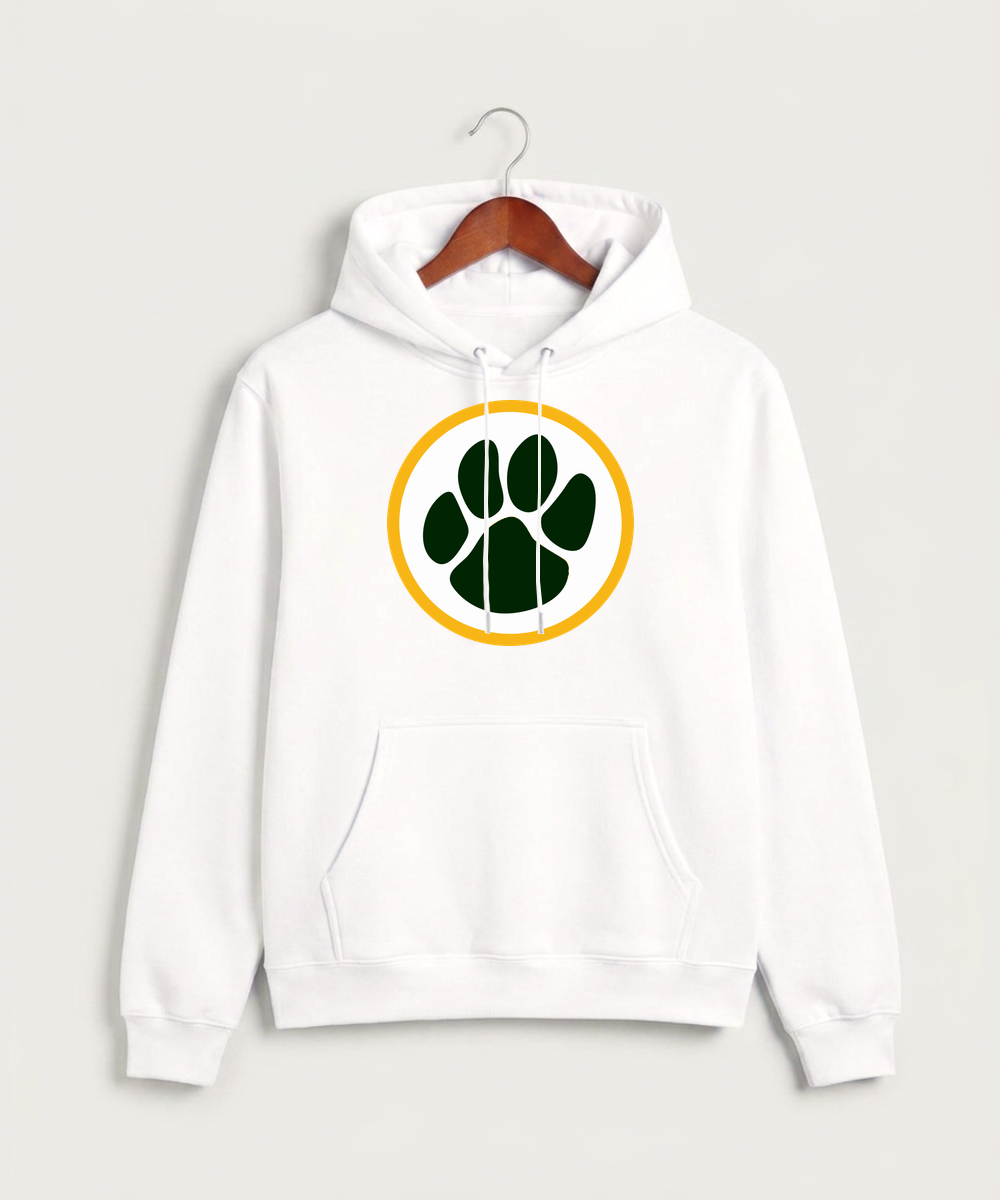 Ashwaubenon High School Football (Boys) - White Hoodie Value - Full Front