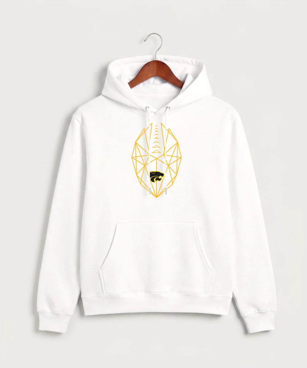 Le-Win Football - White Hoodie Value - Full Front