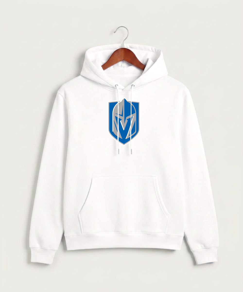 Lake Crystal-Welcome-Memorial High School Football (Boys) - White Hoodie Value - Full Front