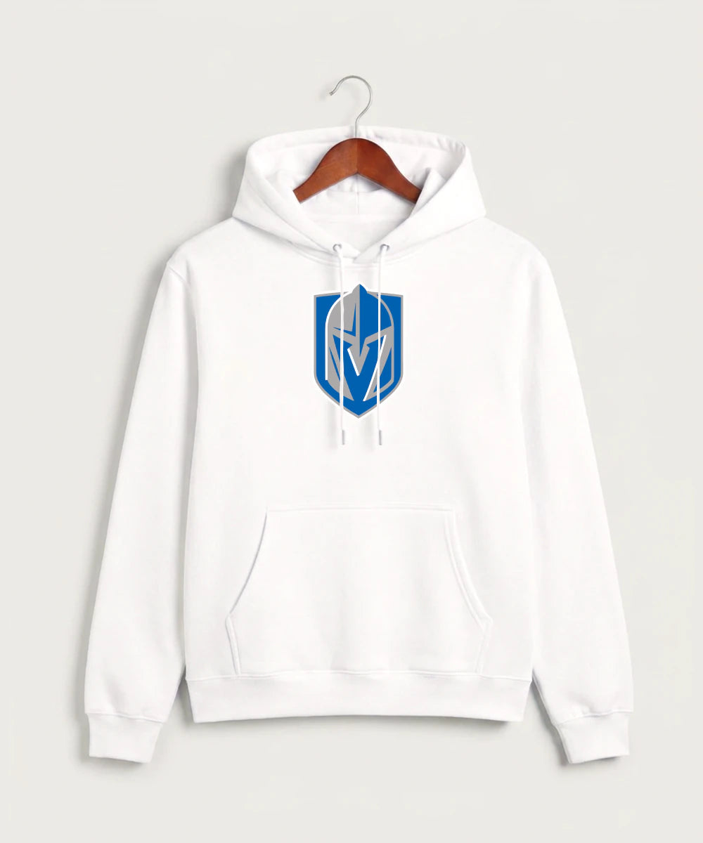 Lake Crystal-Welcome-Memorial High School Football (Boys) - White Hoodie Value - Full Front