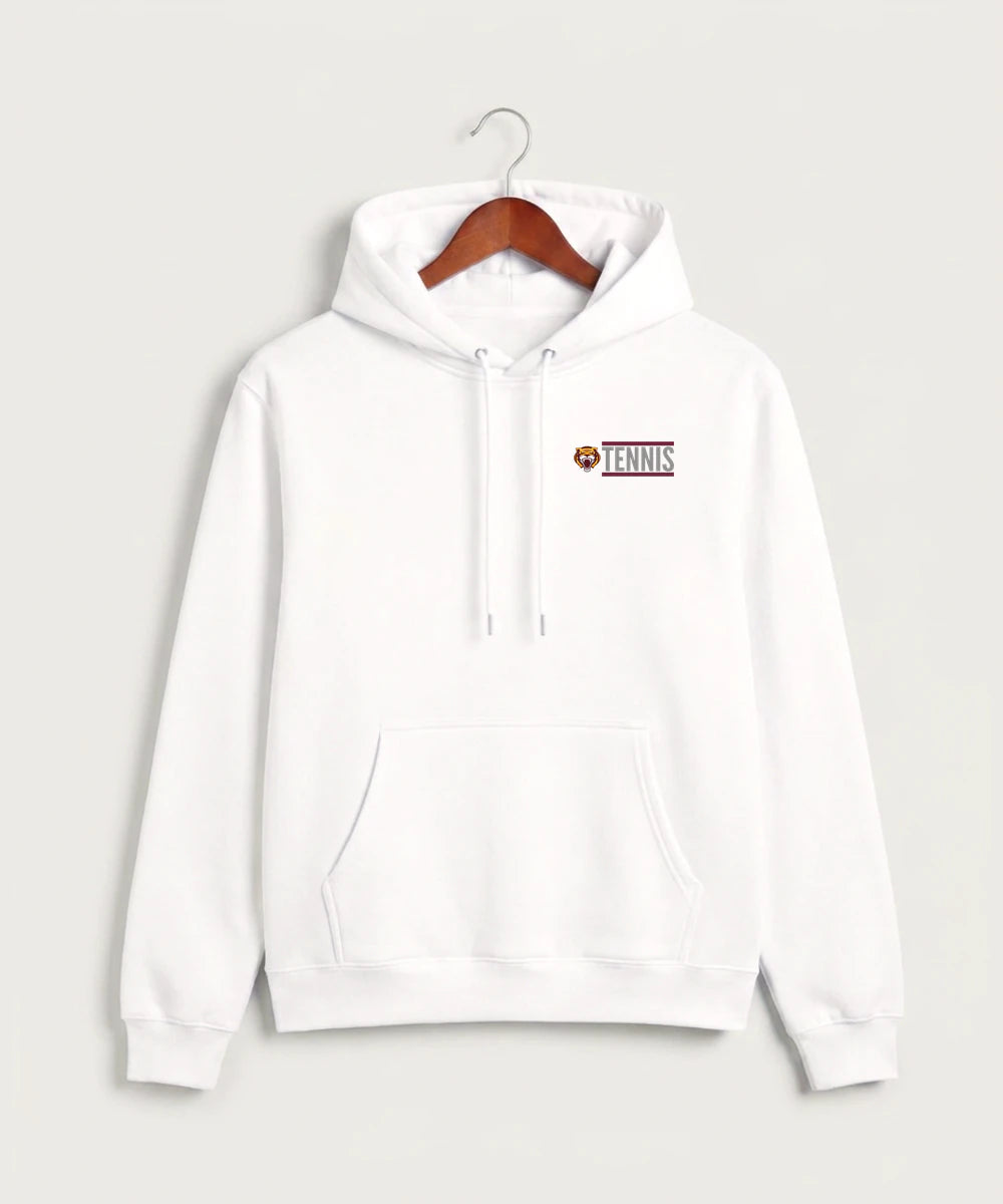 Stewartville High School Tennis (Coed) - White Hoodie Value - Left Chest