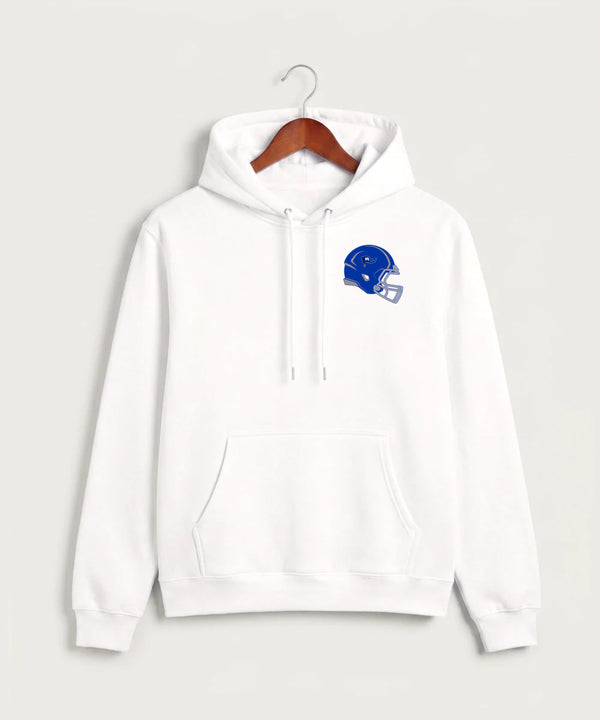 Red Lake County Central Football (Boys) - White Hoodie Value - Left Chest