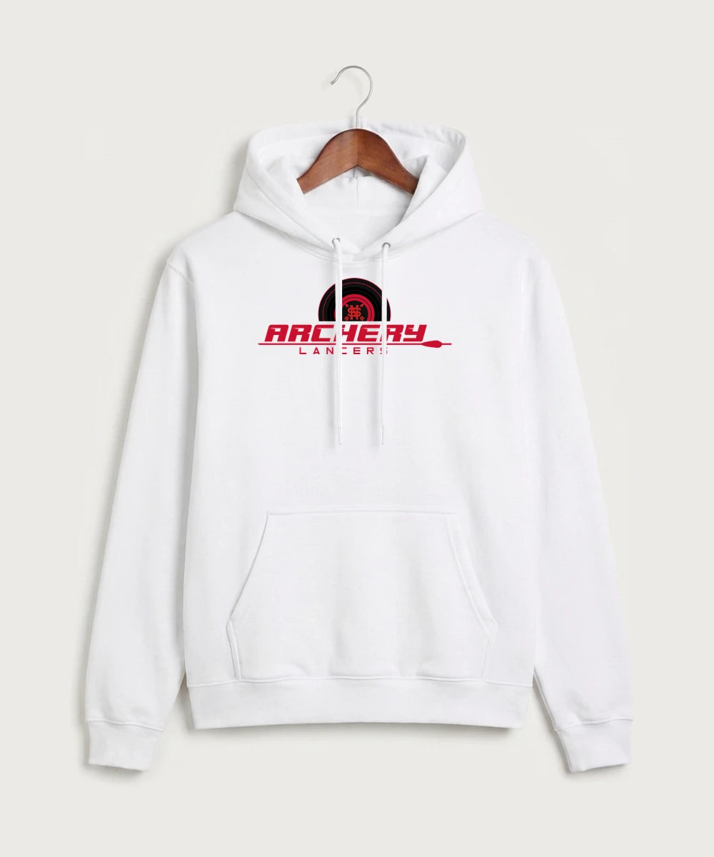 Lancer Archer Club Archery Team Store - White Hoodie Value