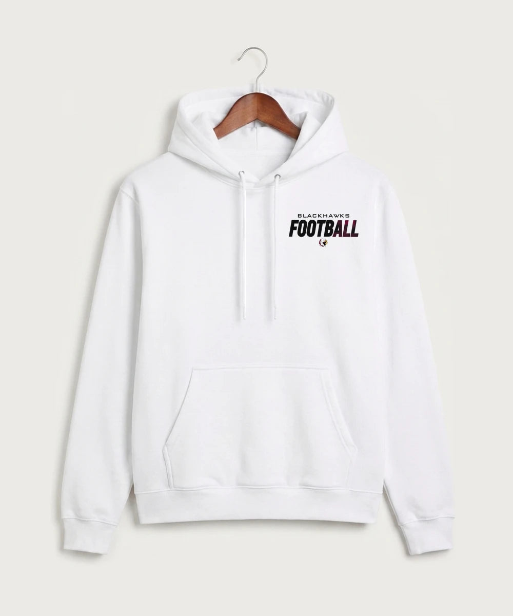 Stockton High School Football - White Hoodie Value