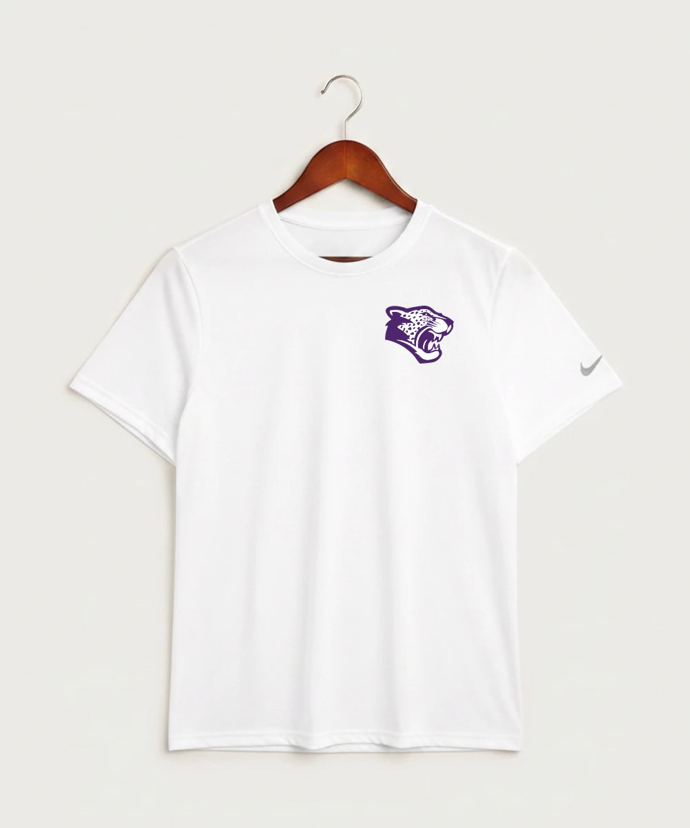 Granada-Huntley-East Chain/Truman Football (Boys) - White Nike Swoosh Sleeve rLegend Tee NKDX8730