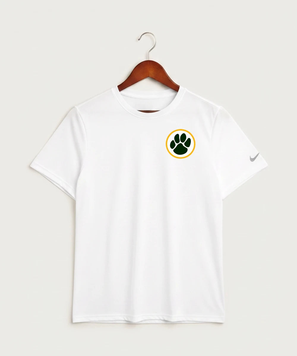 Ashwaubenon High School Football (Boys) (Sandbox) - White Nike Swoosh Sleeve rLegend Tee NKDX8730