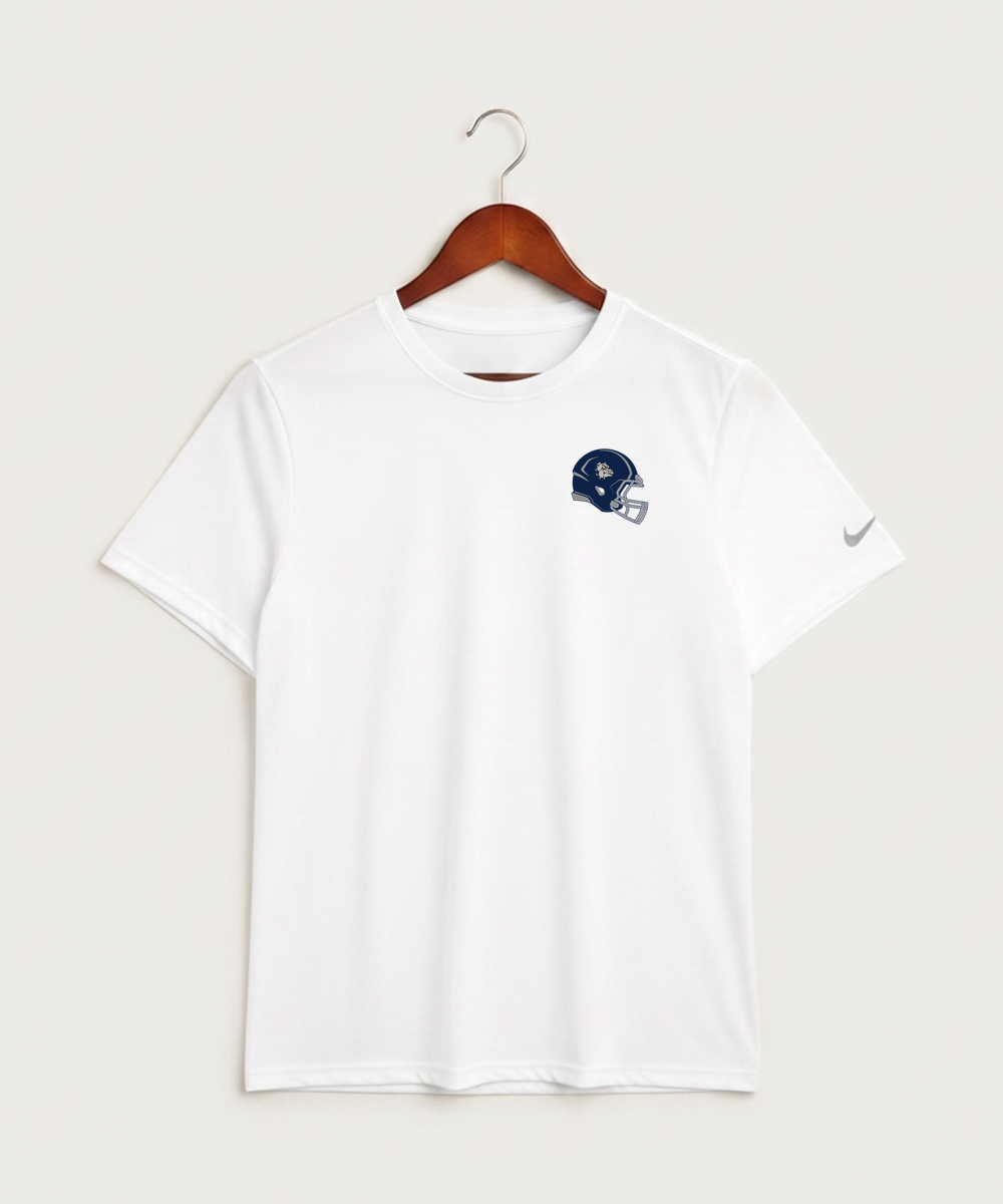 Sargent County High School Football (Boys) - White Nike Swoosh Sleeve rLegend Tee NKDX8730