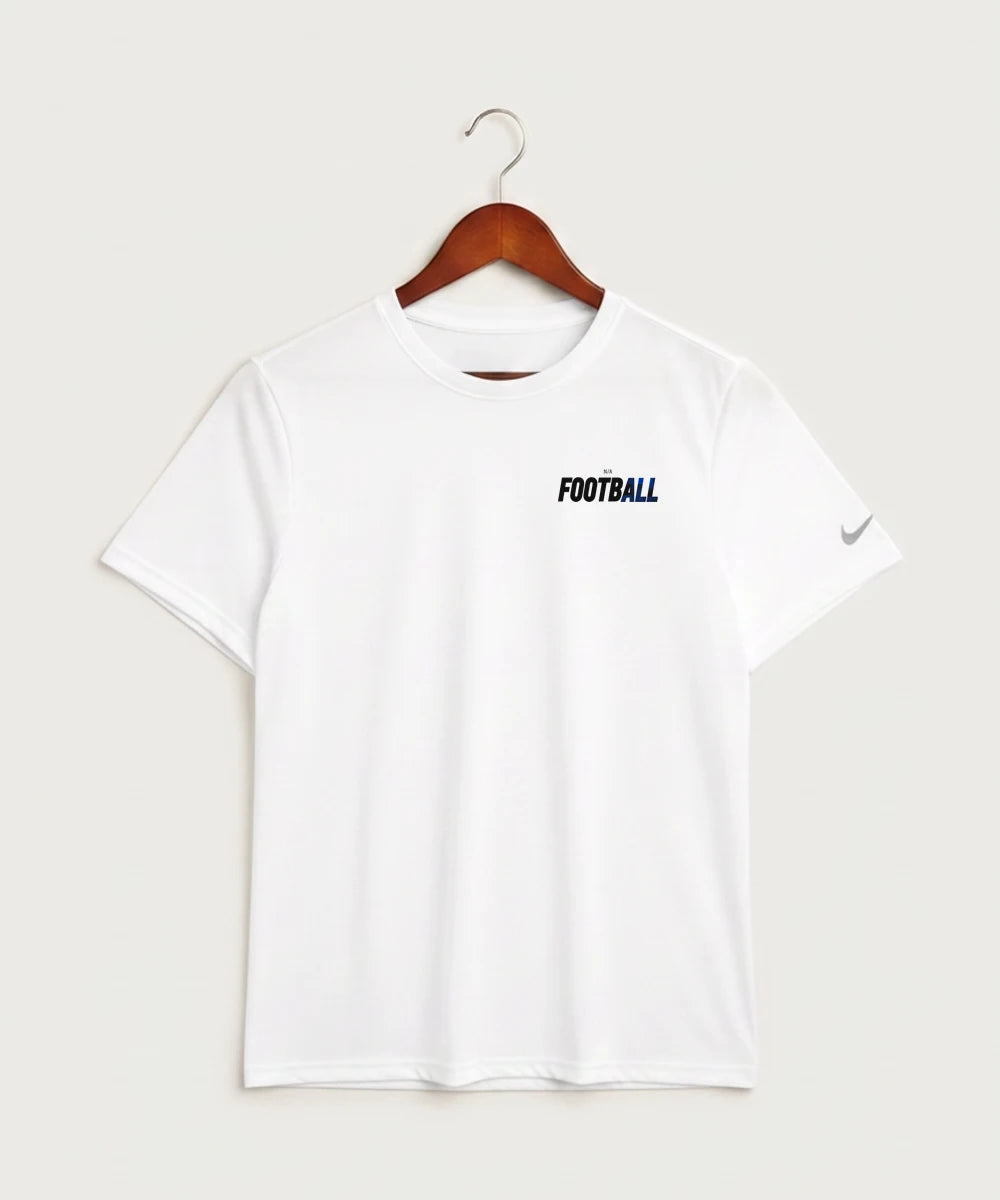 West Bend West High School Football - White Nike Swoosh Sleeve rLegend Tee NKDX8730
