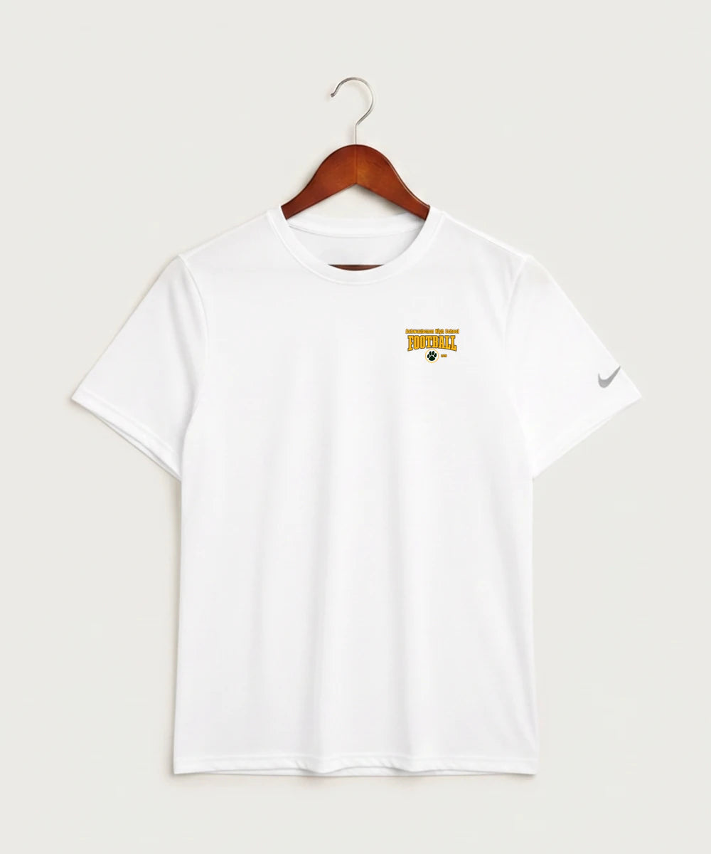 Ashwaubenon High School Football (Boys) - White Nike Swoosh Sleeve rLegend Tee NKDX8730