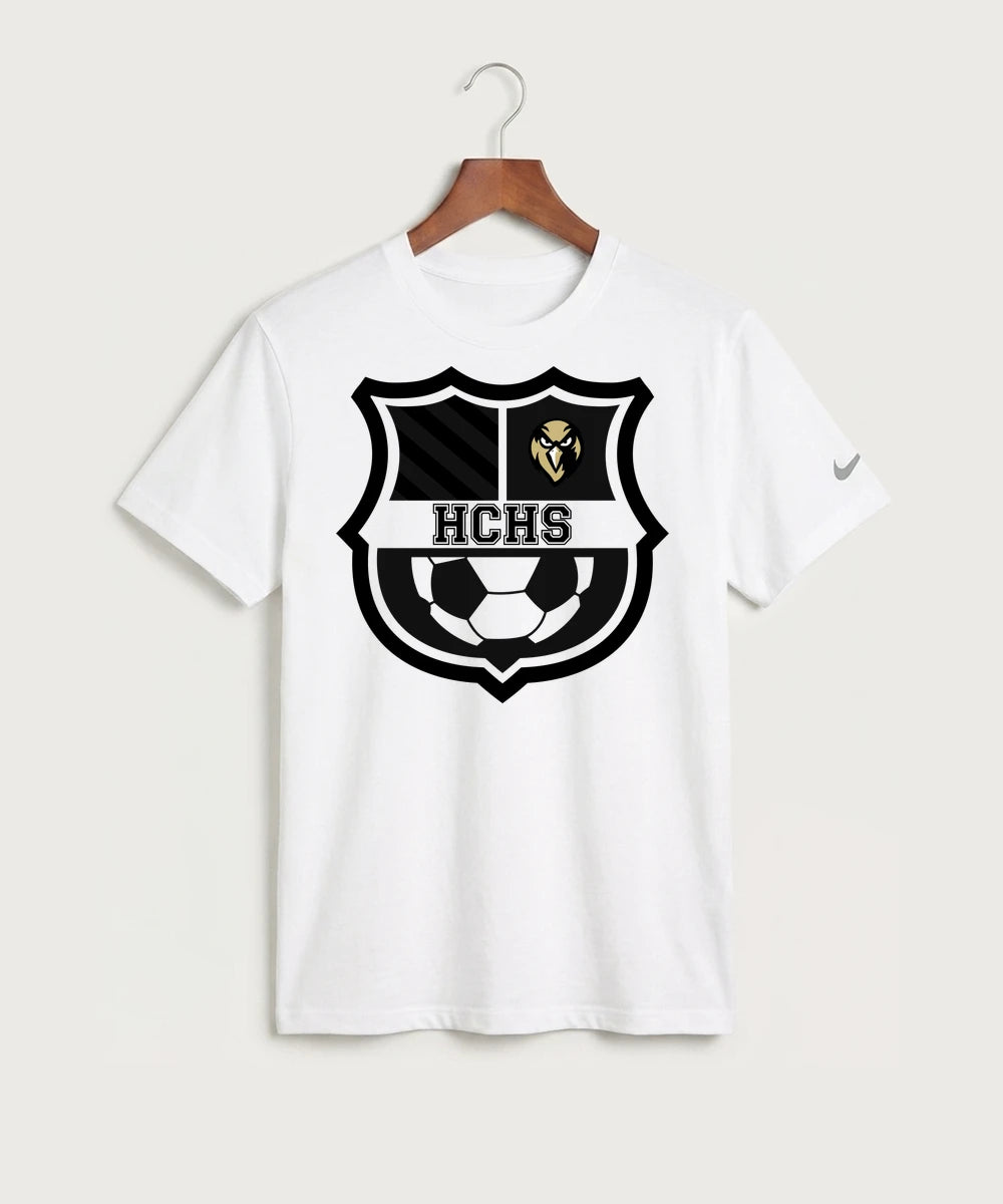 Hudson Catholic High School Soccer Team Store - White Nike Swoosh Sleeve rLegend Tee NKDX8730