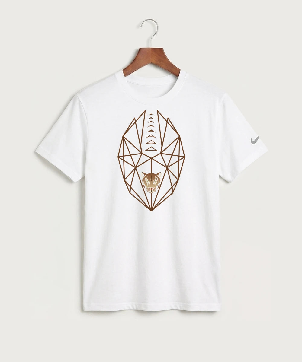 Ada Borup High School Football (Boys) - White Nike Swoosh Sleeve rLegend Tee NKDX8730