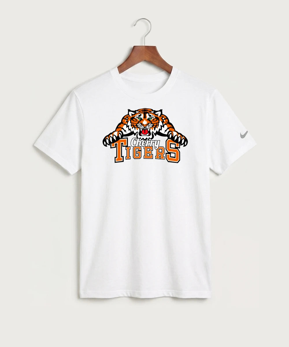 Cherry High School Athletics Coed - White Nike Swoosh Sleeve rLegend Tee NKDX8730
