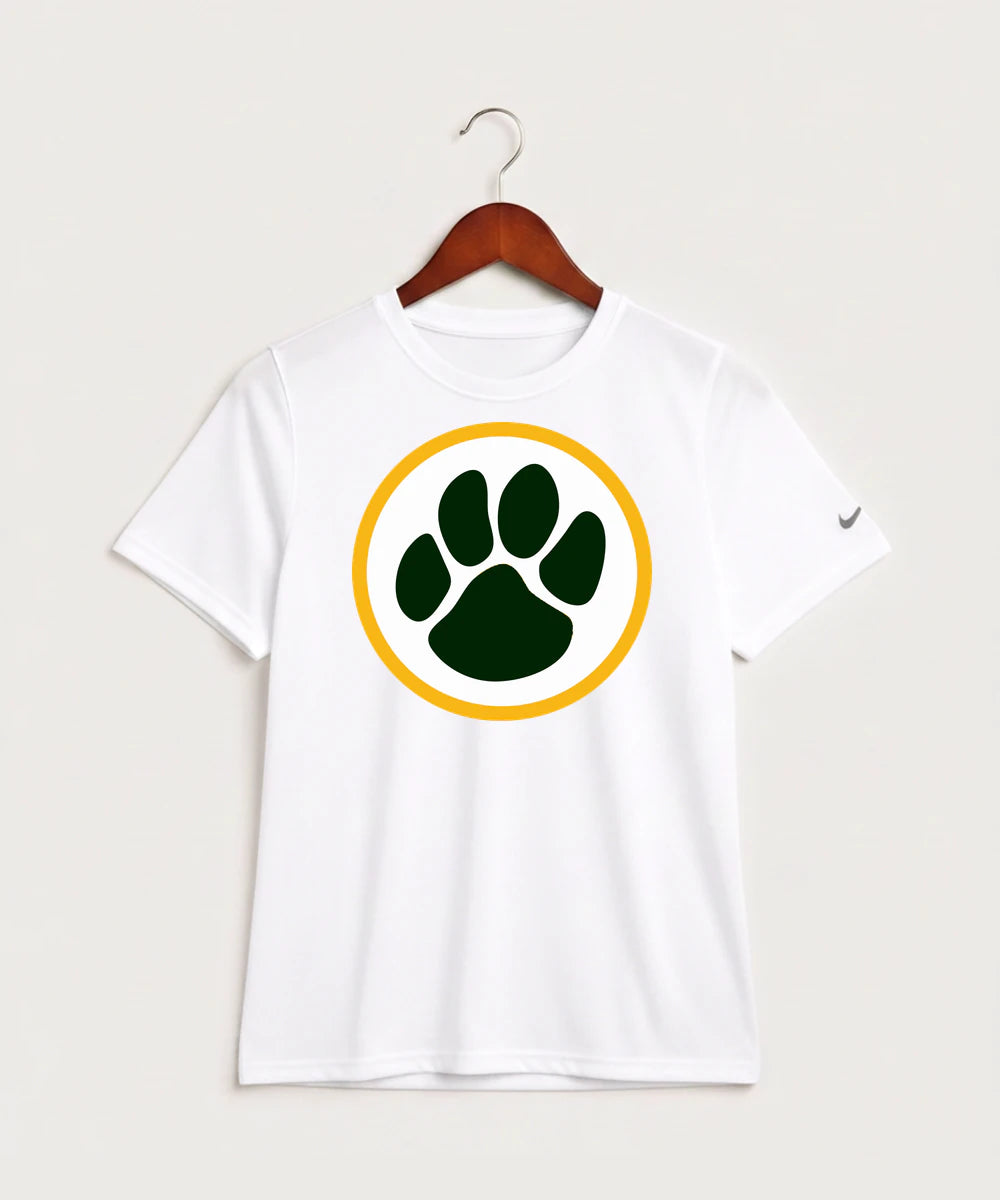 Ashwaubenon High School Football (Boys) - White Nike Youth Swoosh Sleeve rLegend Tee NKDX8787