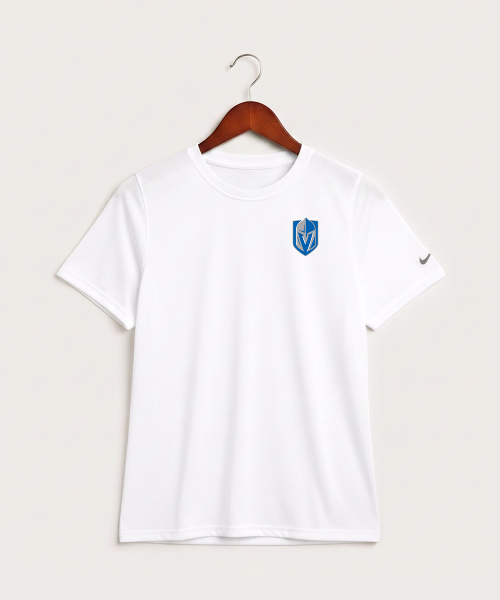 Lake Crystal-Welcome-Memorial High School Football (Boys) - White Nike Youth Swoosh Sleeve rLegend Tee NKDX8787