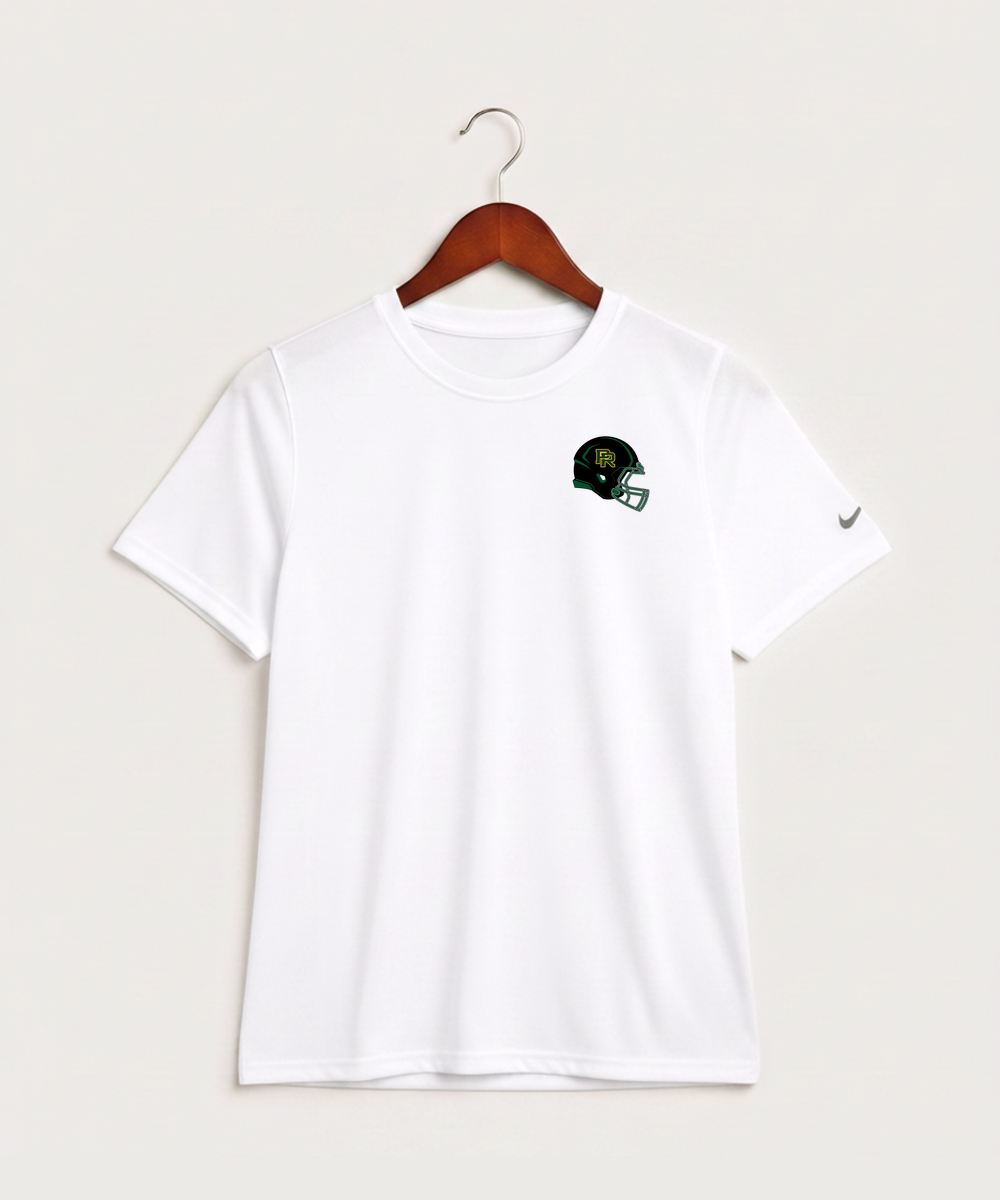 Proctor High School Football (Boys) - White Nike Youth Swoosh Sleeve rLegend Tee NKDX8787