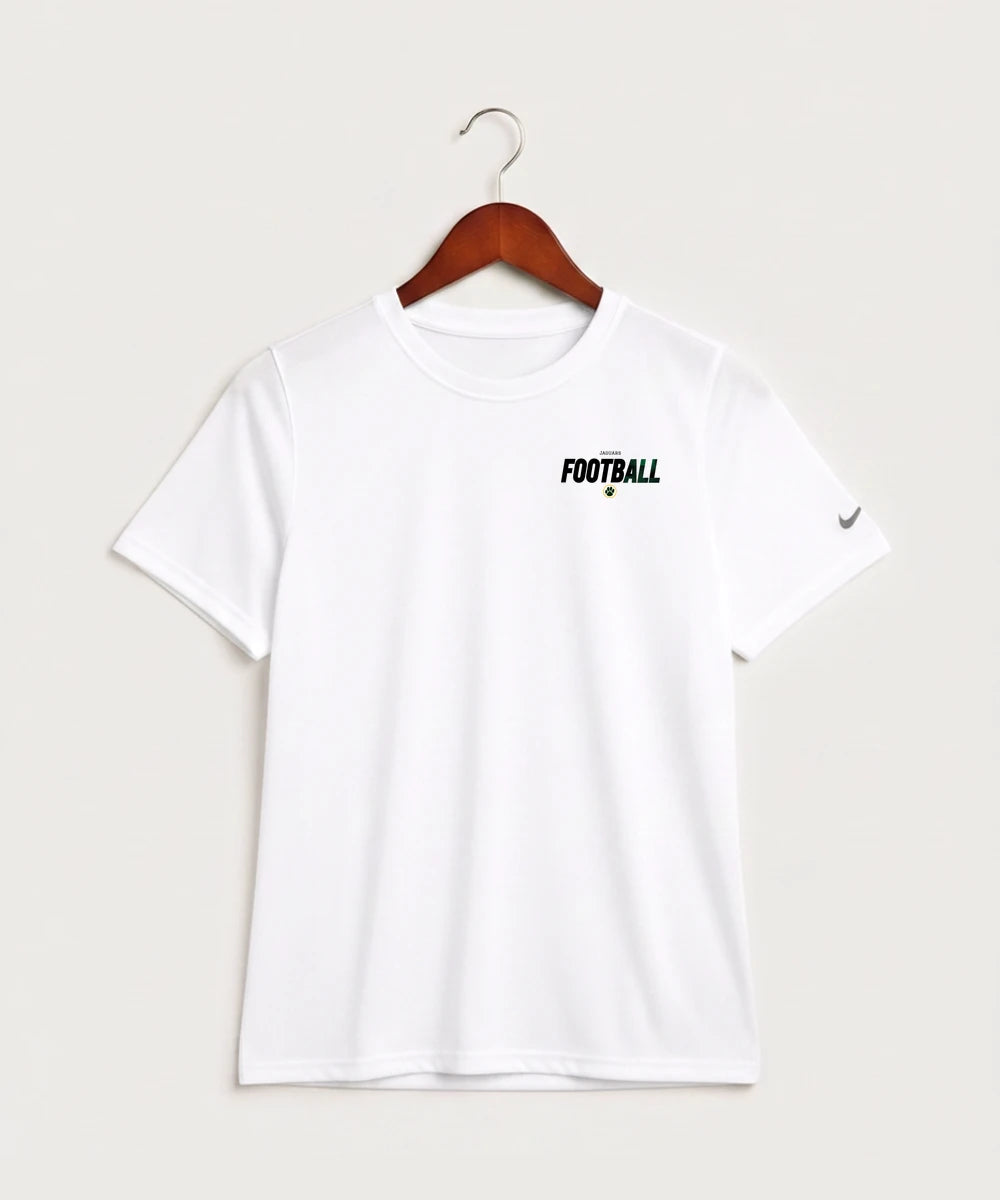 Ashwaubenon High School Football (Boys) (Sandbox) - White Nike Youth Swoosh Sleeve rLegend Tee NKDX8787