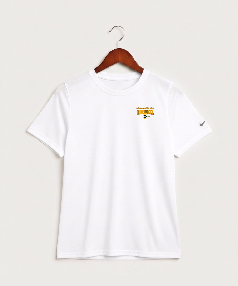 Ashwaubenon High School Football (Boys) - White Nike Youth Swoosh Sleeve rLegend Tee NKDX8787